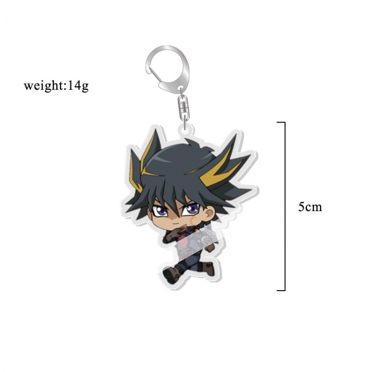 Yugioh Anime acrylic Key Chain price for 5 pcs 7048