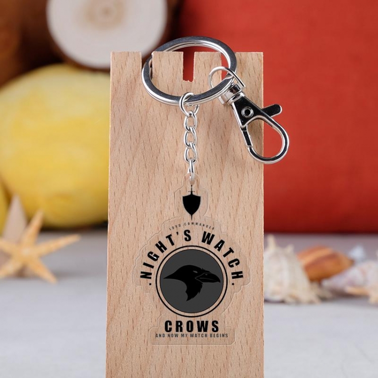 Game of Thrones Anime acrylic Key Chain  price for 5 pcs  3847