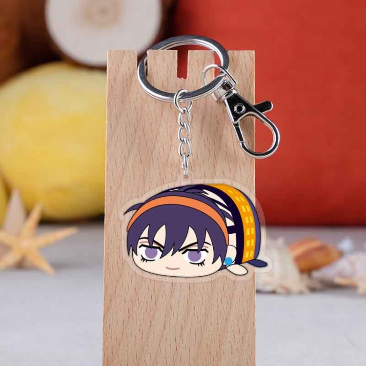 JoJos Bizarre Adventure  Anime acrylic Key Chain  price for 5 pcs  4333