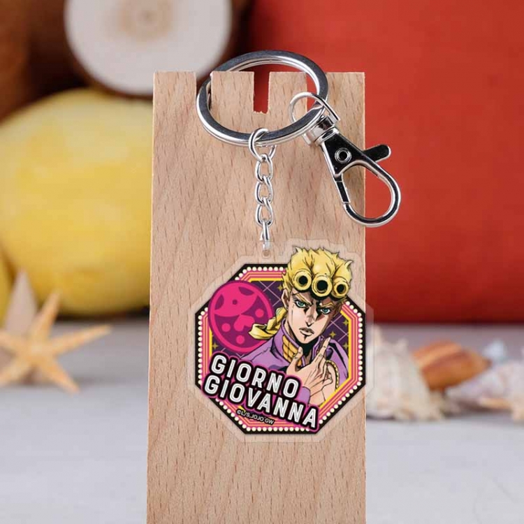 JoJos Bizarre Adventure  Anime acrylic Key Chain  price for 5 pcs  4350