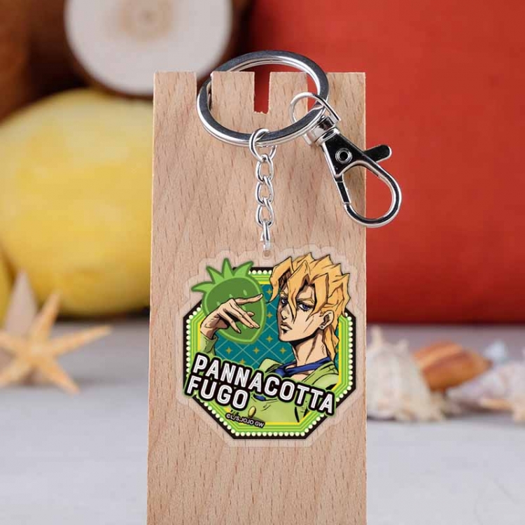 JoJos Bizarre Adventure  Anime acrylic Key Chain  price for 5 pcs  4352