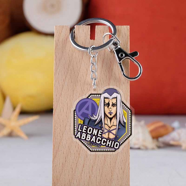 JoJos Bizarre Adventure  Anime acrylic Key Chain  price for 5 pcs  4351