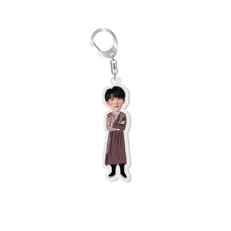TNT Star movie acrylic Key Chain  price for 5 pcs 6840