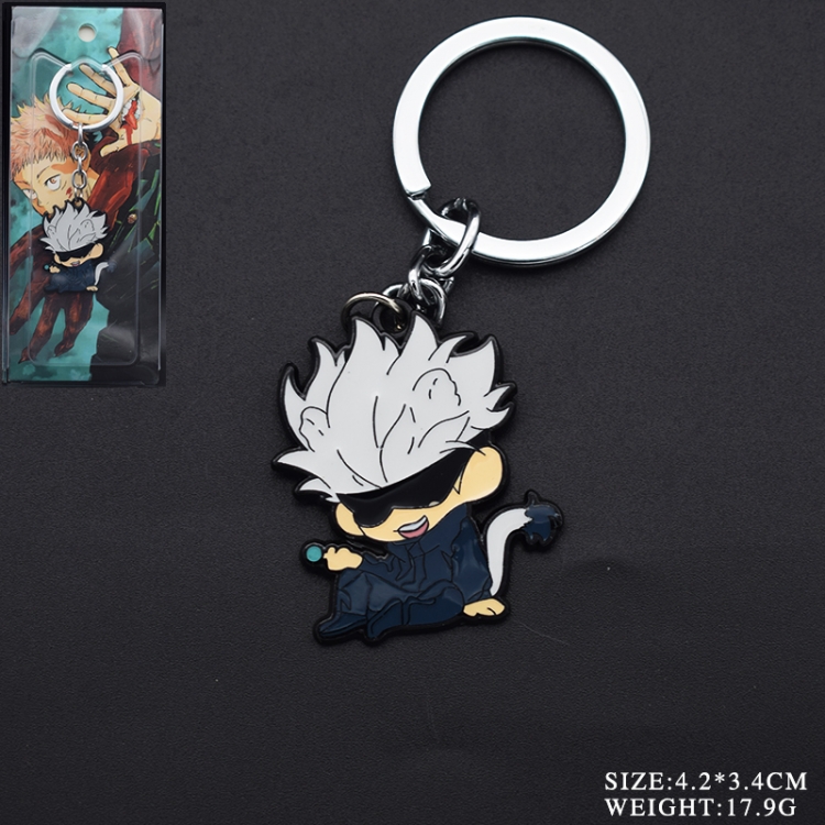 Jujutsu Kaisen Anime cartoon keychain school bag pendant