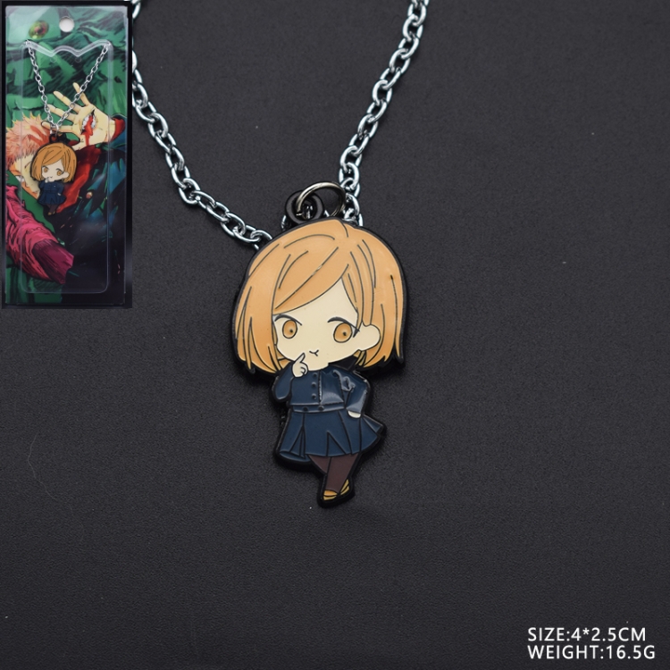 Jujutsu Kaisen Anime cartoon metal necklace pendant style A price for 5 pcs