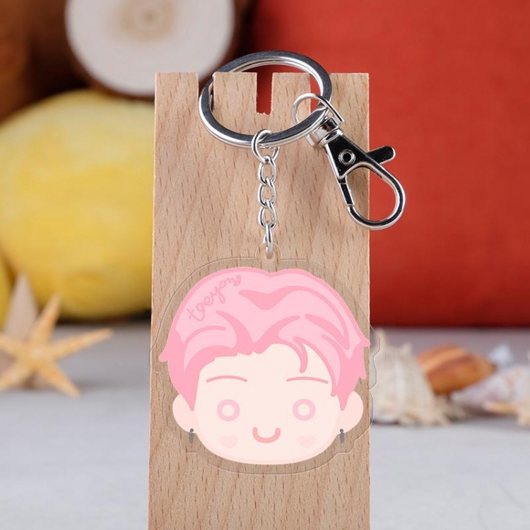 NCT  Movie star  acrylic Key Chain  price for 5 pcs  3801