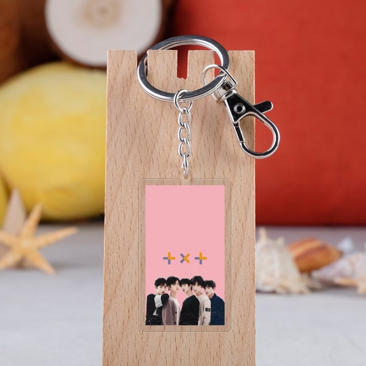 TXT Movie star  acrylic Key Chain  price for 5 pcs  3818