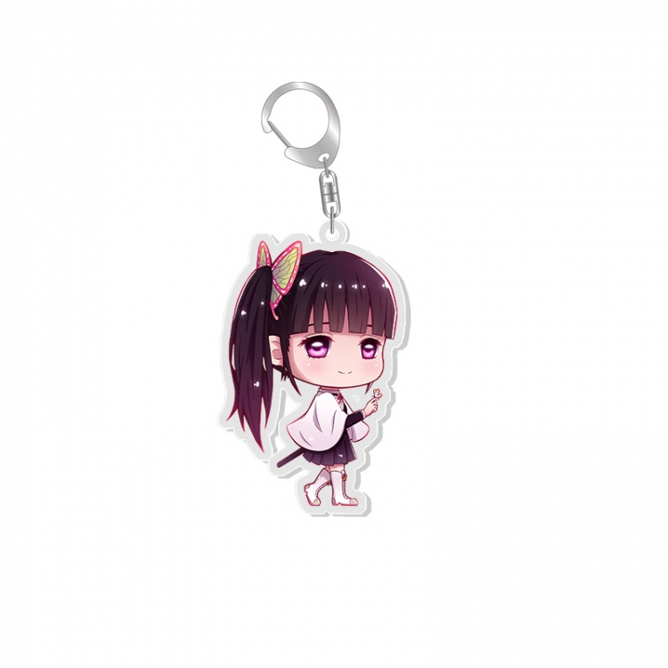 Demon Slayer Kimets Anime acrylic Key Chain  price for 5 pcs 6954