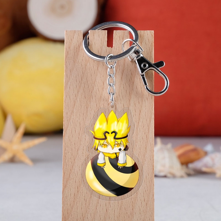 AOTU Anime acrylic Key Chain  price for 5 pcs 2502