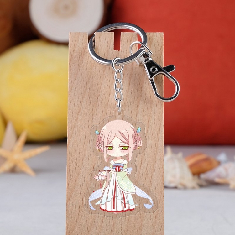 Sweet bite marks  Anime acrylic Key Chain price for 5 pcs 2539