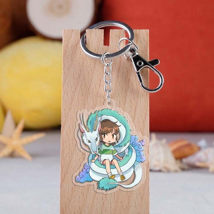 Spirited Away  Anime acrylic Key Chain price for 5 pcs 3946