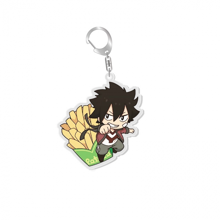 Fairy tail Anime acrylic Key Chain price for 5 pcs 6934