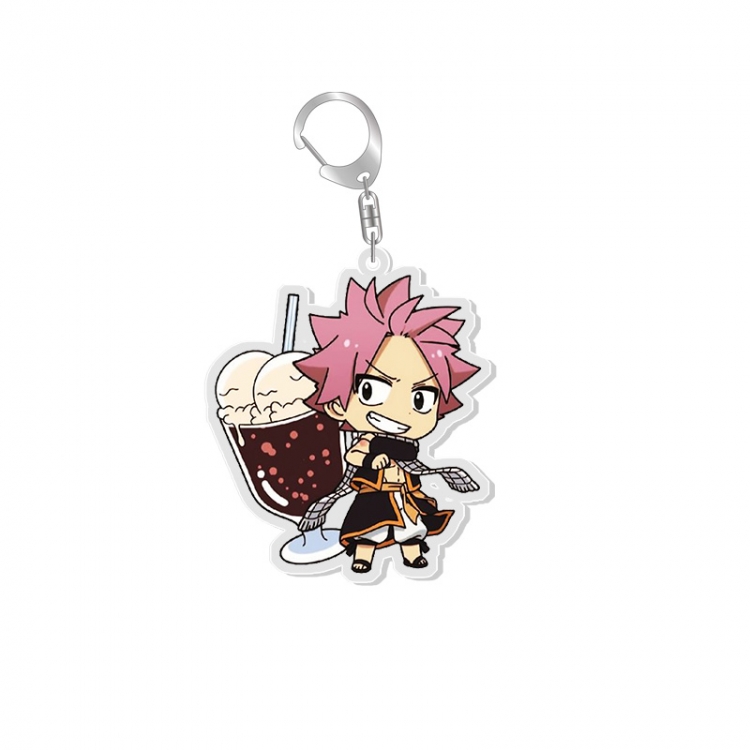 Fairy tail Anime acrylic Key Chain price for 5 pcs 6927