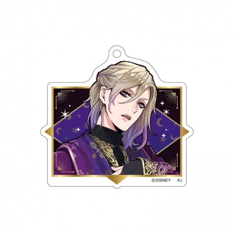 Disney Twisted-Wonderland Anime acrylic Key Chain price for 5 pcs 6233