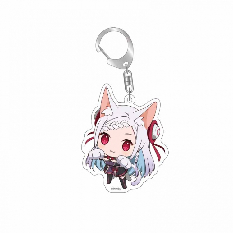 Sword Art Online Anime acrylic Key Chain price for 5 pcs 2726