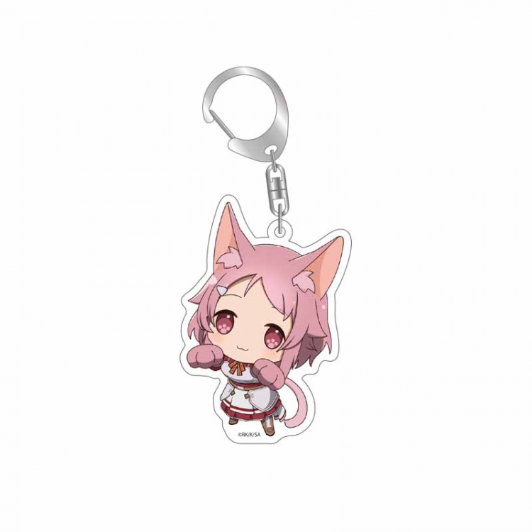 Sword Art Online Anime acrylic Key Chain price for 5 pcs 2727