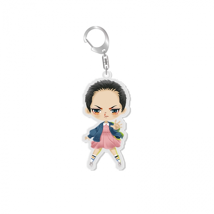 Stranger Things Anime acrylic Key Chain price for 5 pcs 6982