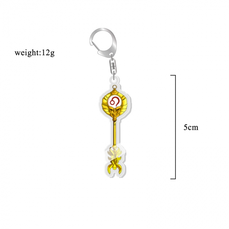 Fairy tail Anime acrylic Key Chain  price for 5 pcs  7202