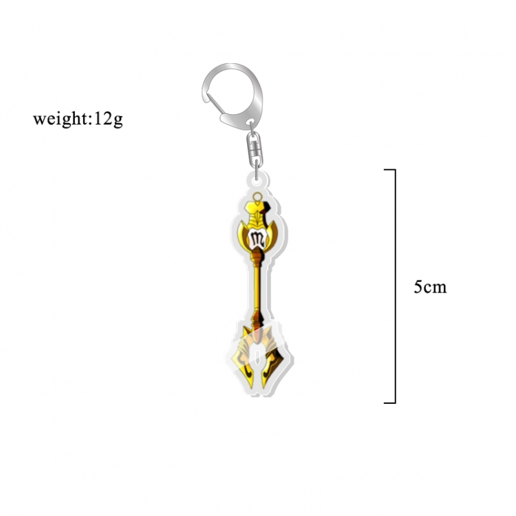 Fairy tail Anime acrylic Key Chain  price for 5 pcs  7205