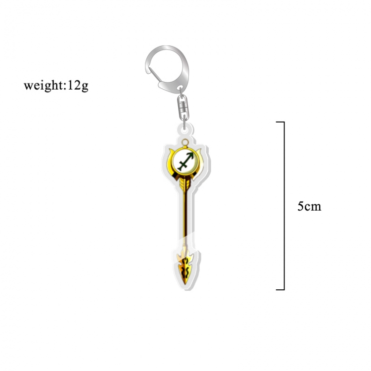 Fairy tail Anime acrylic Key Chain  price for 5 pcs  7206