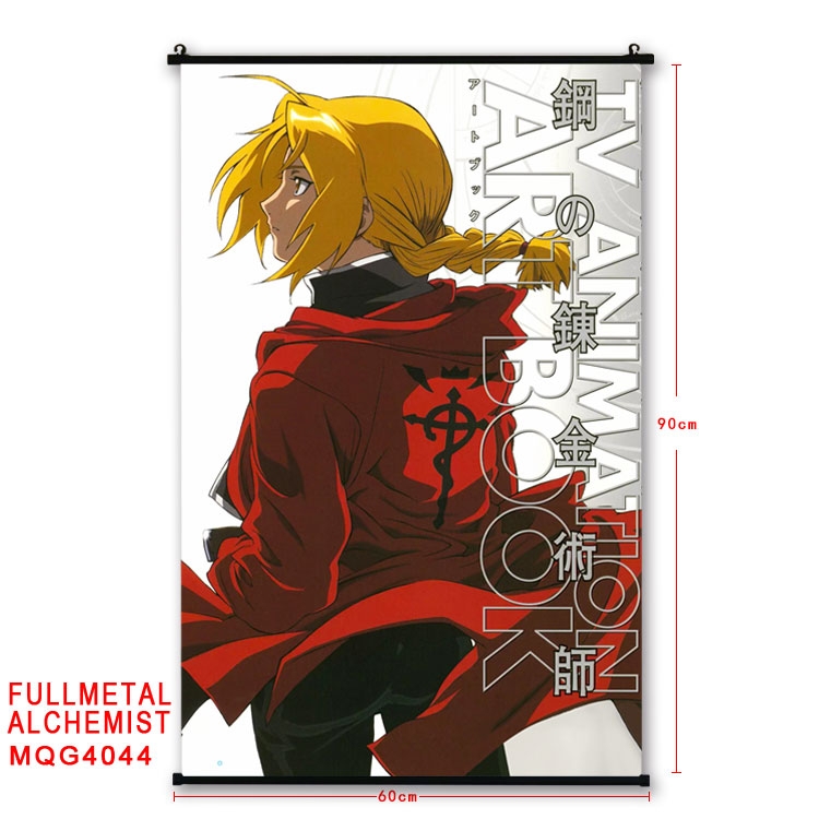 Fullmetal Alchemist Plastic pole cloth painting Wall Scroll 60X90CM preorder 3 days  MQG4044