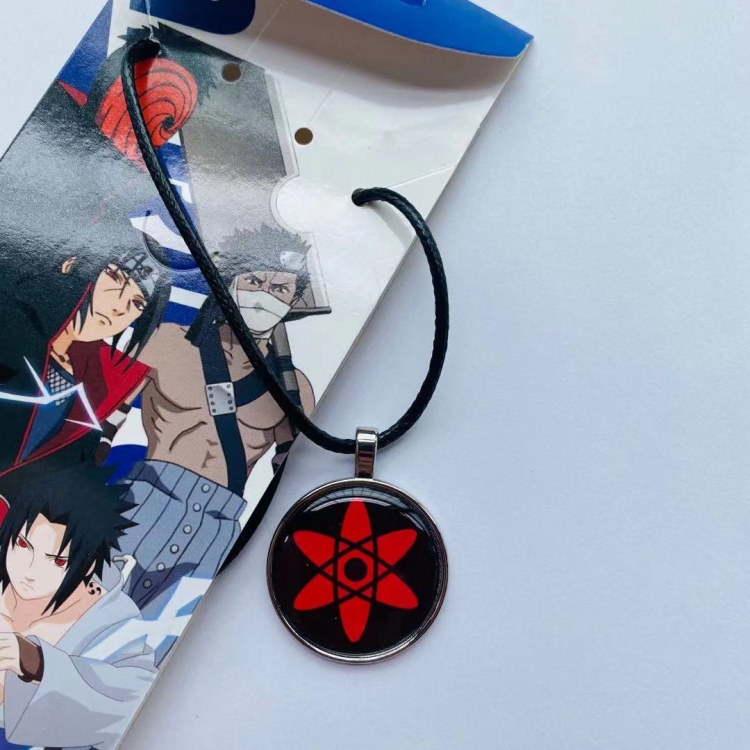  Naruto Leather rope necklace pendant jewelry
