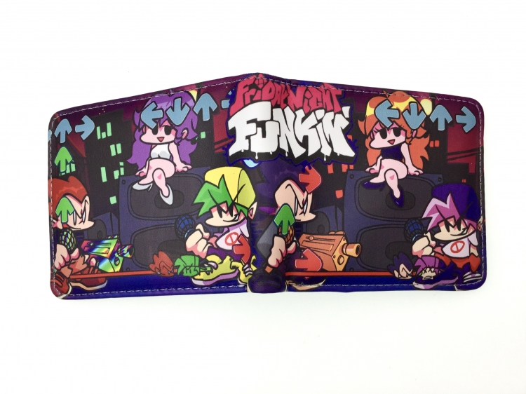 Friday Night Funkin Short card wallet 11X9.5CM 60G
