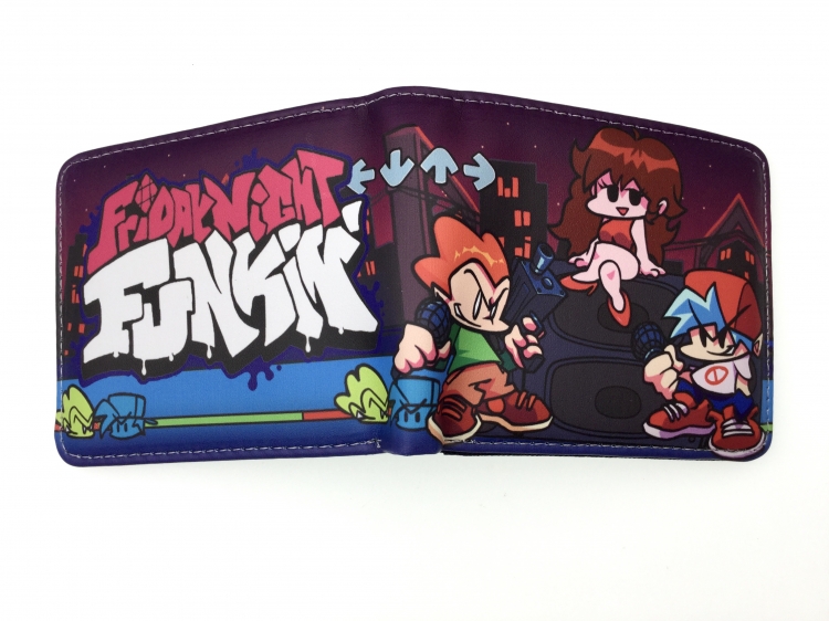Friday Night Funkin Short card wallet 11X9.5CM 60G