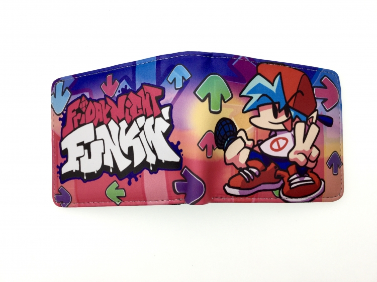 Friday Night Funkin Short card wallet 11X9.5CM 60G