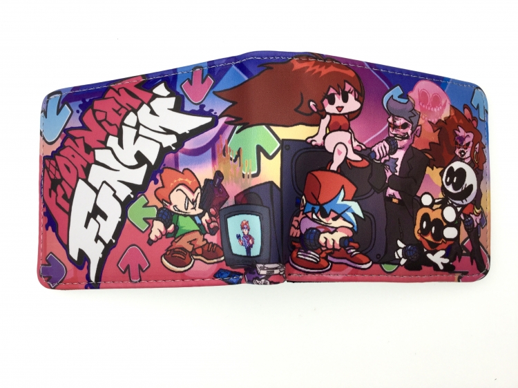 Friday Night Funkin Short card wallet 11X9.5CM 60G