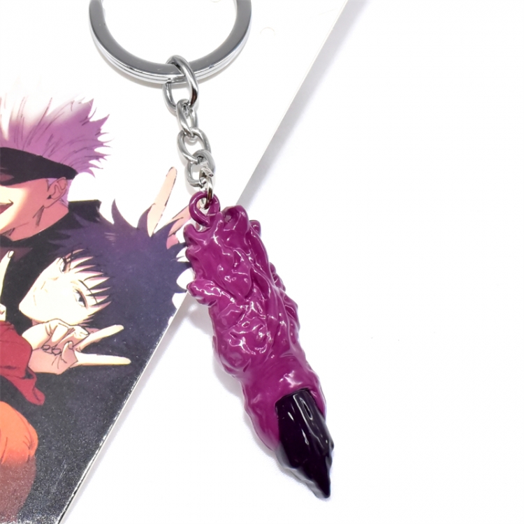 Jujutsu Kaisen  Animation metal keychain pendant price for 5 pcs