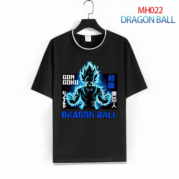 DRAGON BALL Pure cotton  Loose short sleeve round neck T-shirt  from S to 4XL  MH-022-(1)