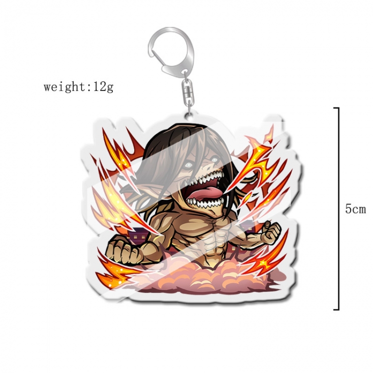Shingeki no Kyojin Anime acrylic Key Chain price for 5 pcs 7462