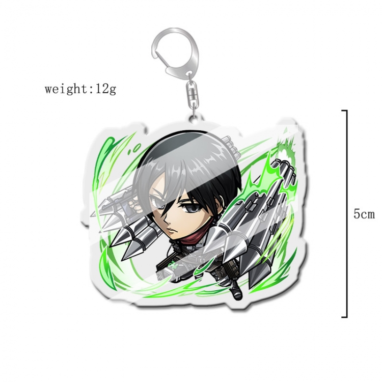 Shingeki no Kyojin Anime acrylic Key Chain price for 5 pcs 7470