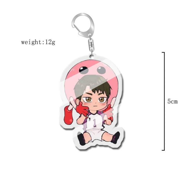 Haikyuu!! Anime acrylic Key Chain price for 5 pcs