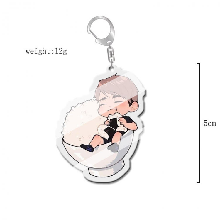 Haikyuu!! Anime acrylic Key Chain price for 5 pcs
