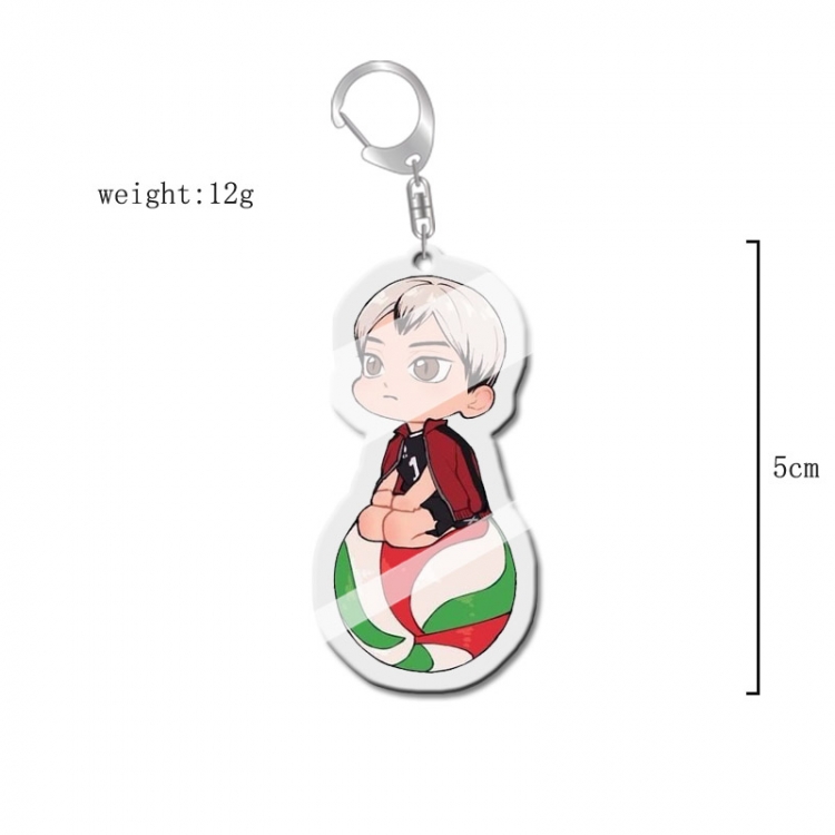 Haikyuu!! Anime acrylic Key Chain price for 5 pcs