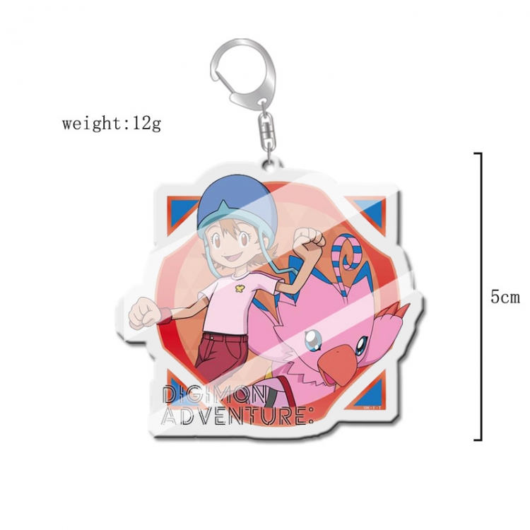 Digimon Anime acrylic Key Chain price for 5 pcs
