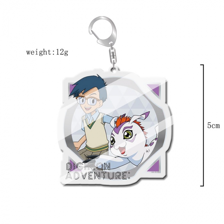 Digimon Anime acrylic Key Chain price for 5 pcs