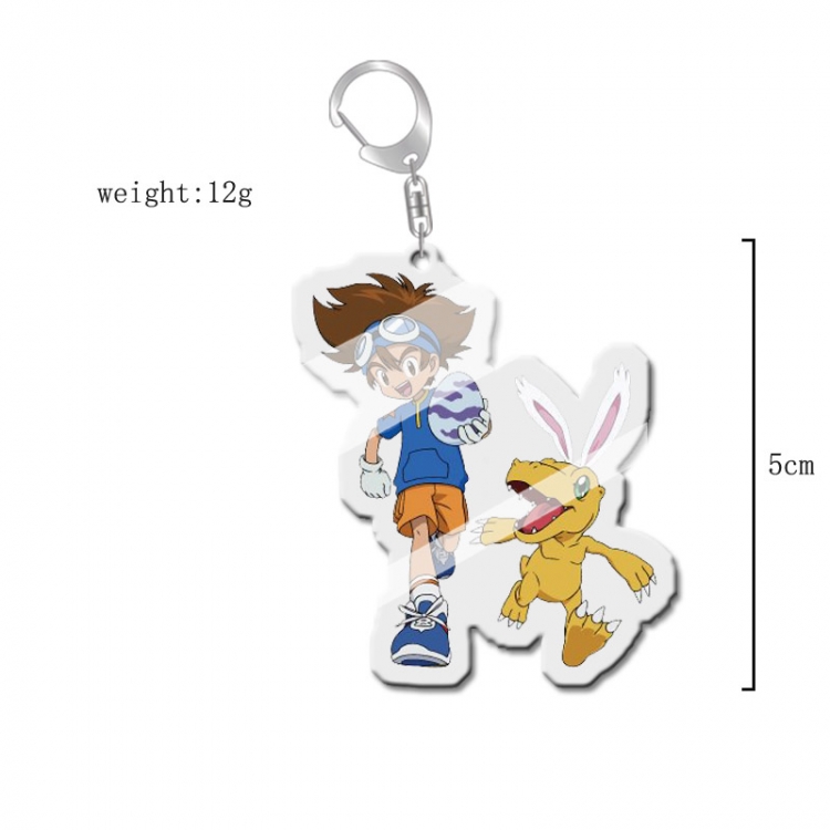 Digimon Anime acrylic Key Chain price for 5 pcs