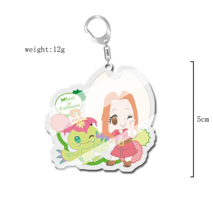 Digimon Anime acrylic Key Chain price for 5 pcs