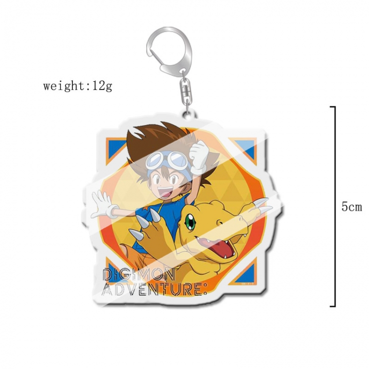 Digimon Anime acrylic Key Chain price for 5 pcs