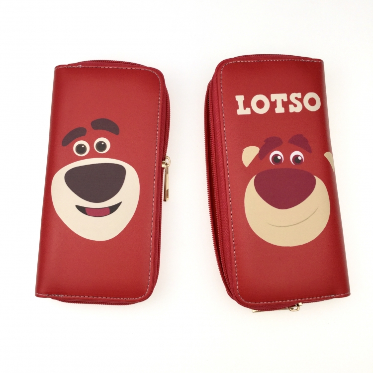 Lotso Anime full color print long zipper wallet style 1