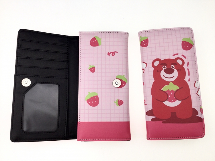 Lotso Full color snap-on leather long wallet Purse Style 1