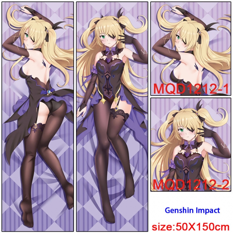 Genshin Impact  Anime body pillow cushion  50X150CM MQD-1212 NO FILLING