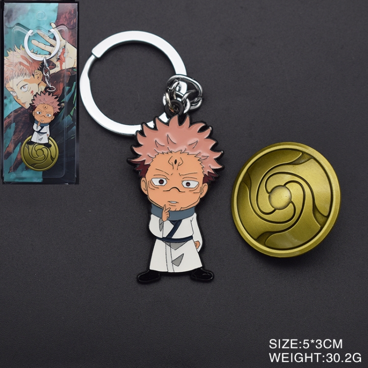 Jujutsu Kaisen  Anime cartoon metal keychain   brooch  style C