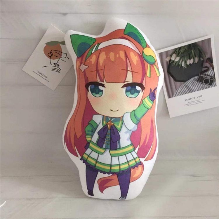 Pretty Derby Plush toy double-sided printing pillow