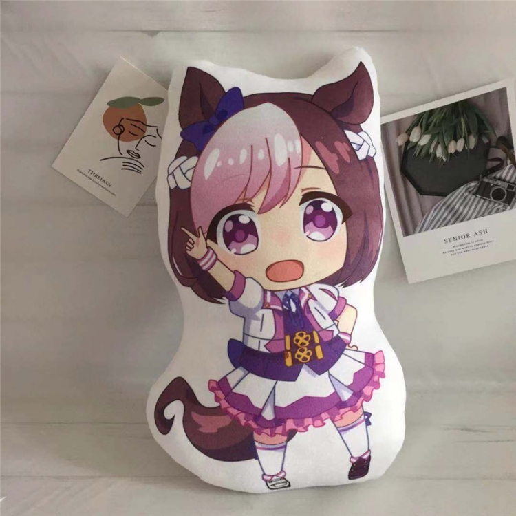 Pretty Derby Plush toy double-sided printing pillow