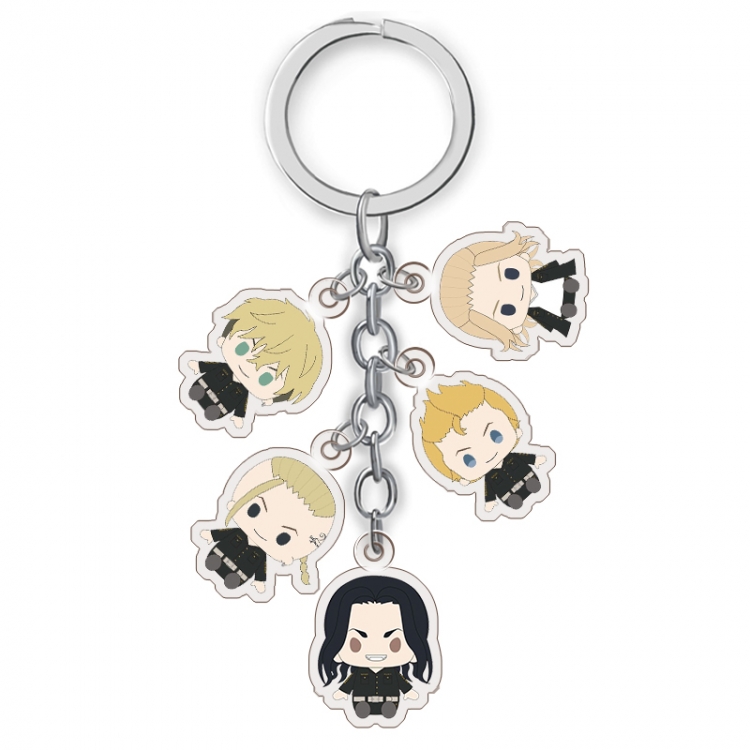 Tokyo Revengers Anime acrylic Key Chain Ornaments price for 5 pcs A246