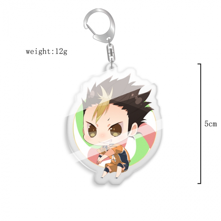 Haikyuu!! Anime acrylic Key Chain price for 5 pcs  7633